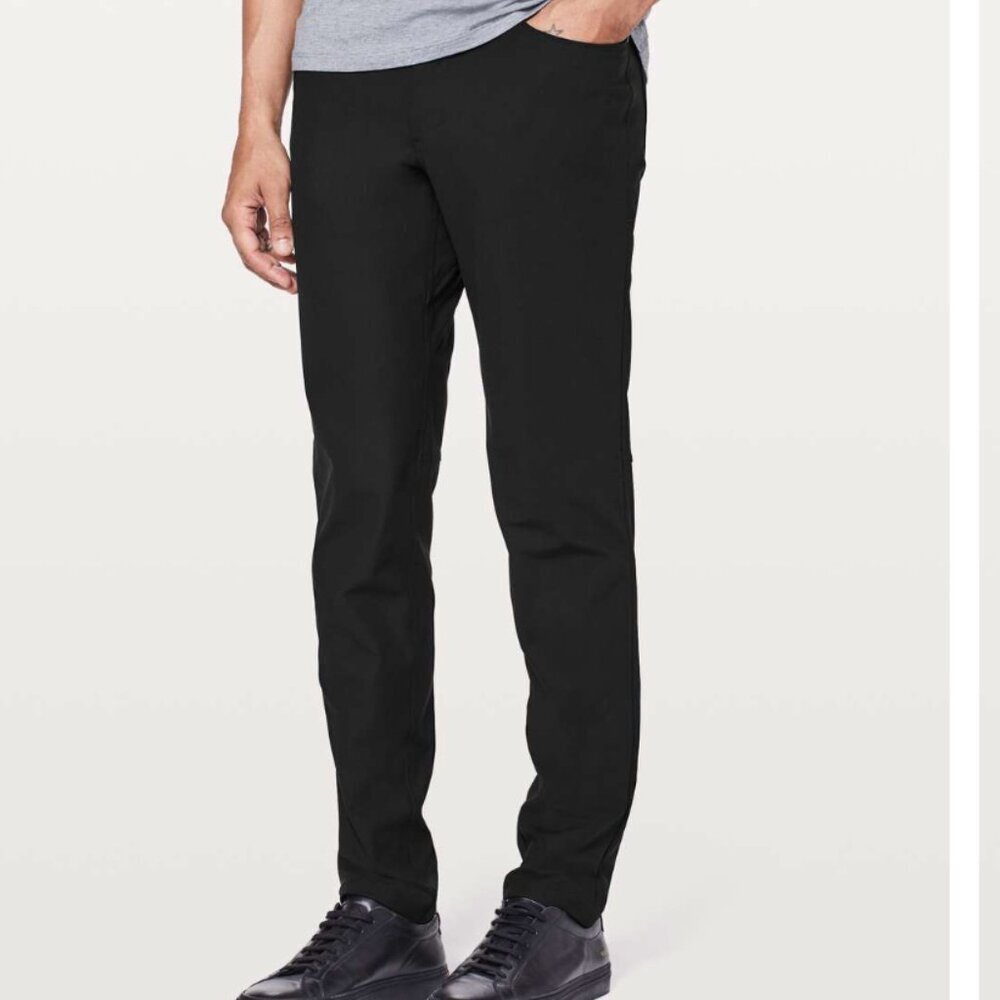 Lululemon ABC Pants Slim‎ *Warpstreme 34" Inseam in Black
